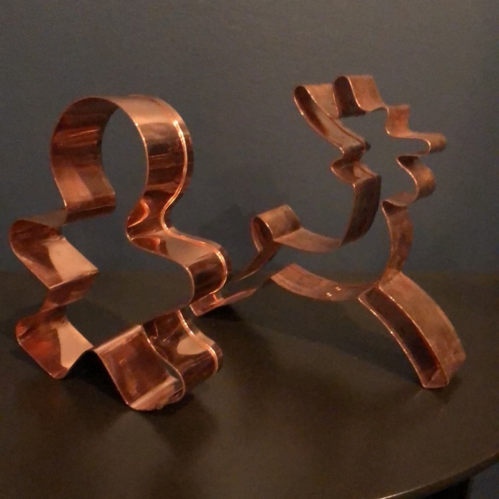Williams Sonoma Copper Cookie Cutters